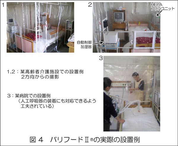 図4 バリフードIIの実際の設置例